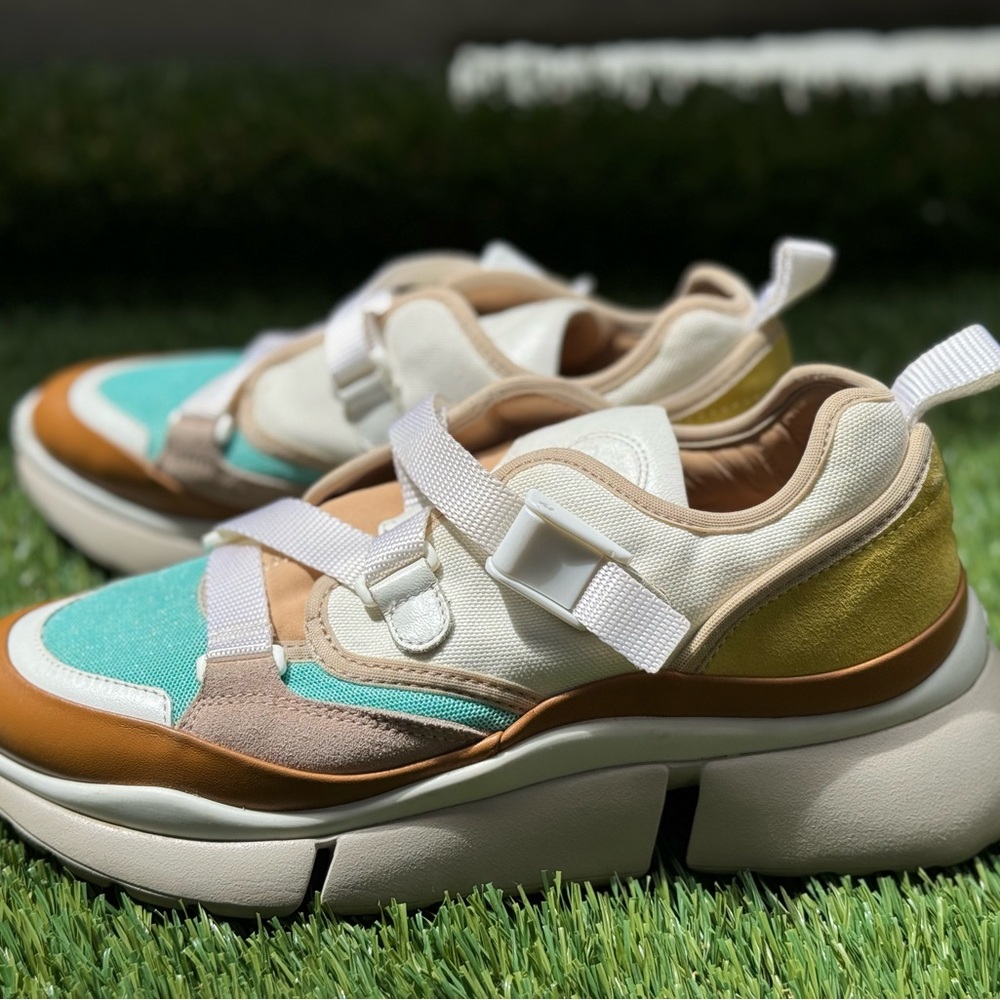 Chloe Sonnie Multicolor Sneakers